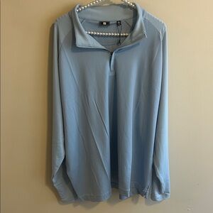 NEW FootJoy Performance Jersey 1/2 Zip Valdosta Country Club Logo Size 2XL